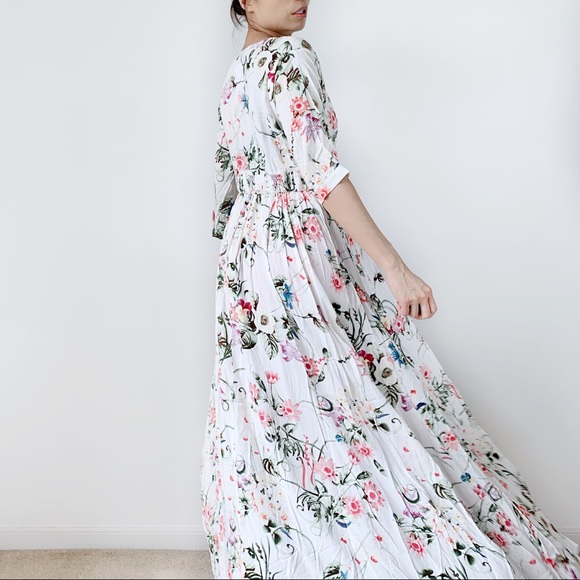 SUMMER WILD FLOWER Surplice Maxi Dress - Picture 7 of 7